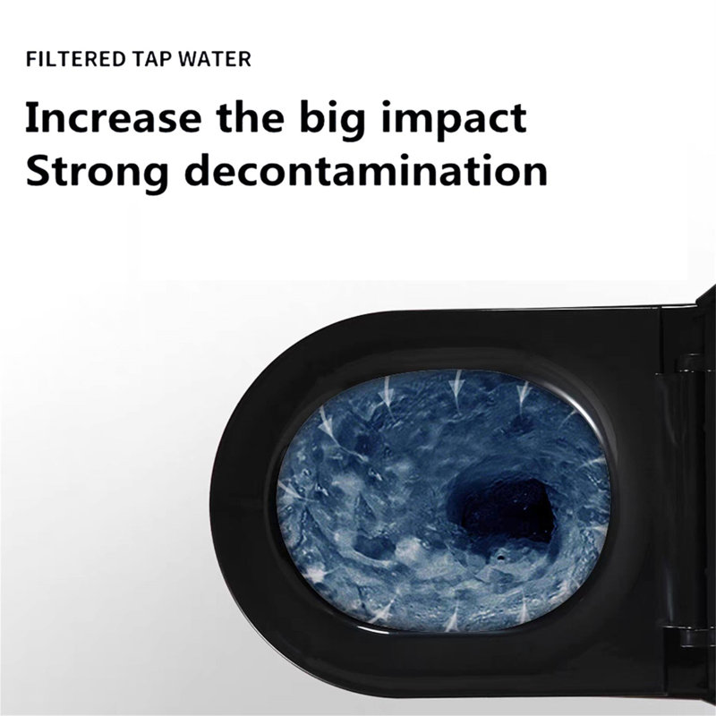 WATERMONY 1.85 Gallons Per Minute GPF Elongated Height One